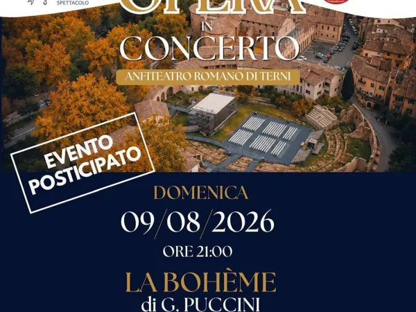 "La Bohème" di Puccini all'Anfiteatro Romano