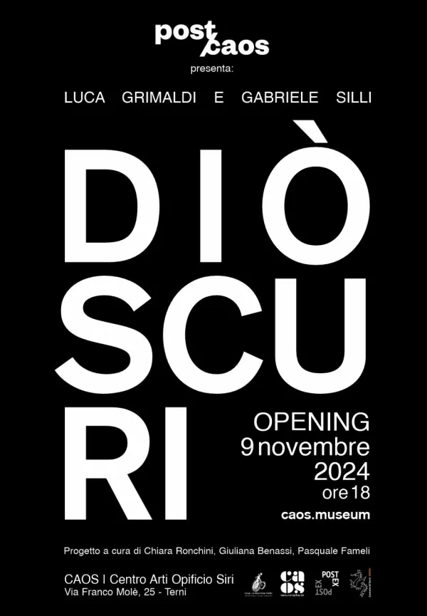 Diòscuri – Mostra d’arte contemporanea