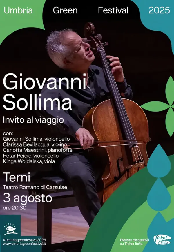 Umbria Green Festival - Giovanni Sollima in concerto