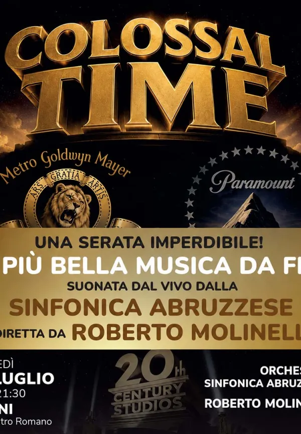 Colossal Time: un viaggio nel grande cinema