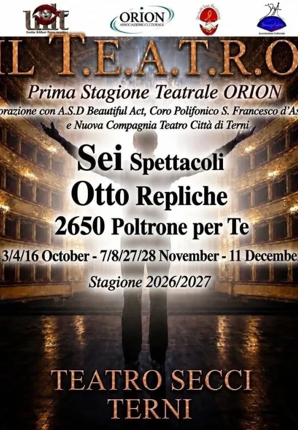 IL T.E.A.T.R.O. - Prima stagione 2026-27