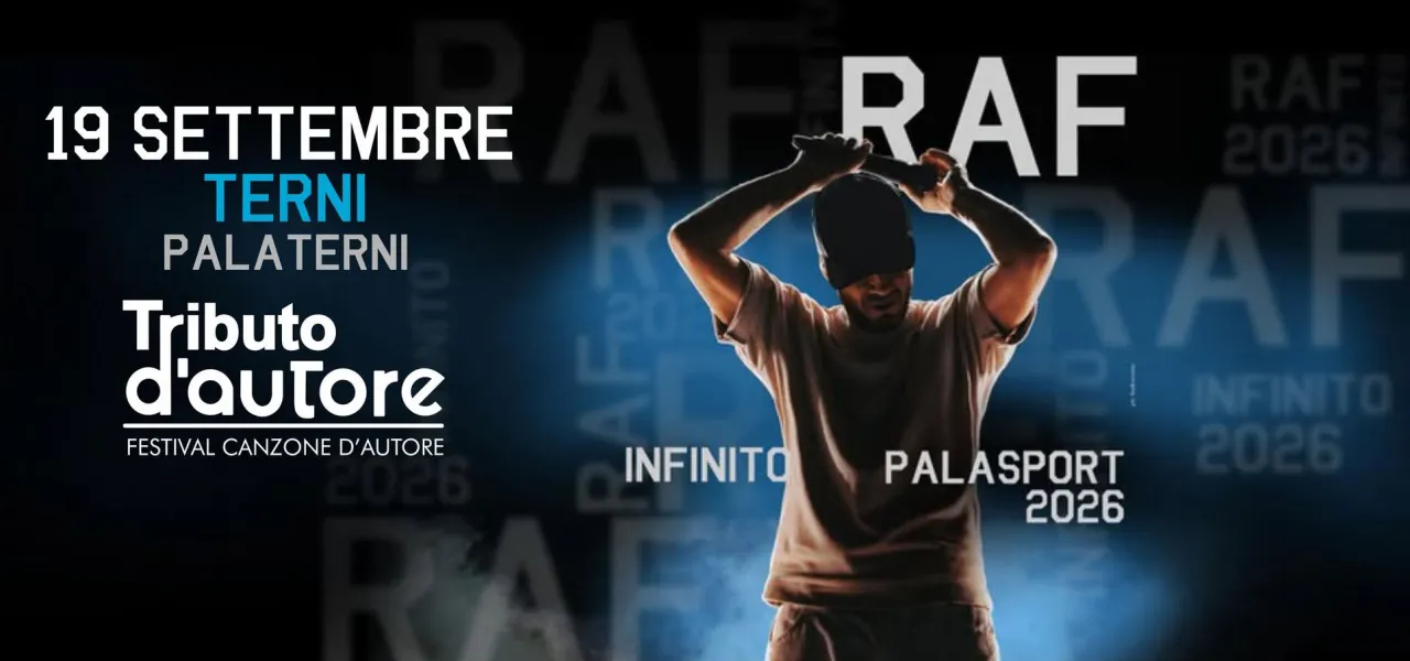 RAF – Infinito tour 2026